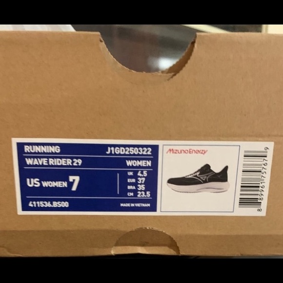 Mizuno Womens Wave Rider 29 NWT - Picture 11 of 13